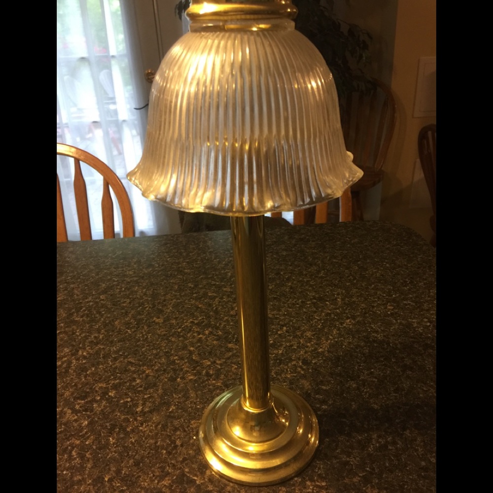 Party Lite Library Lamp Candle Holder